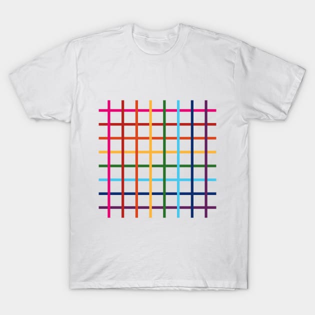 Pride Plaid T-Shirt by PSCSCo